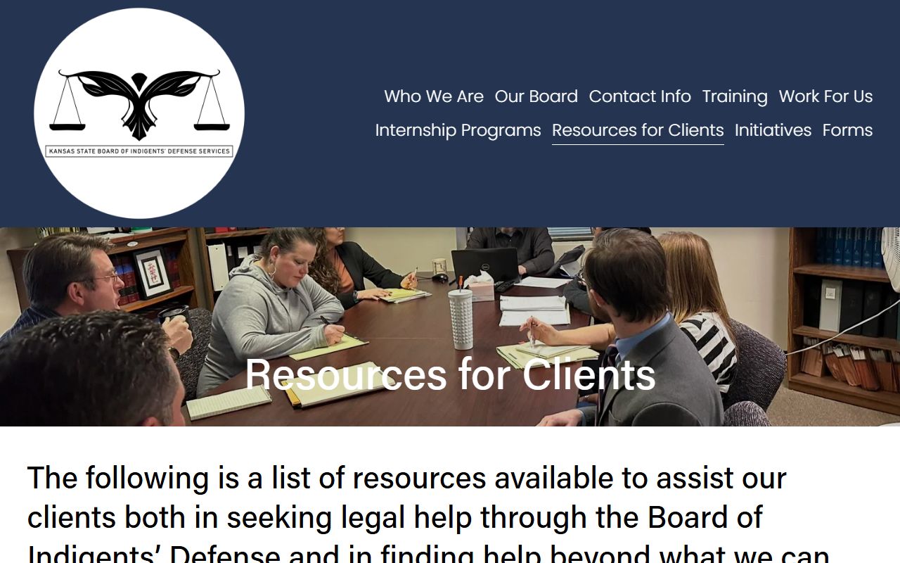 Ellis County arrest records and charges BIDS client resources